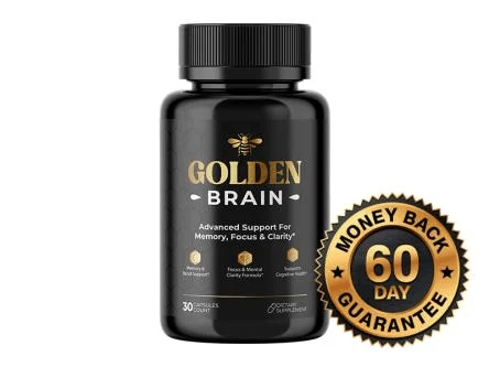 GoldenBrain memory, focus and clarity capsules